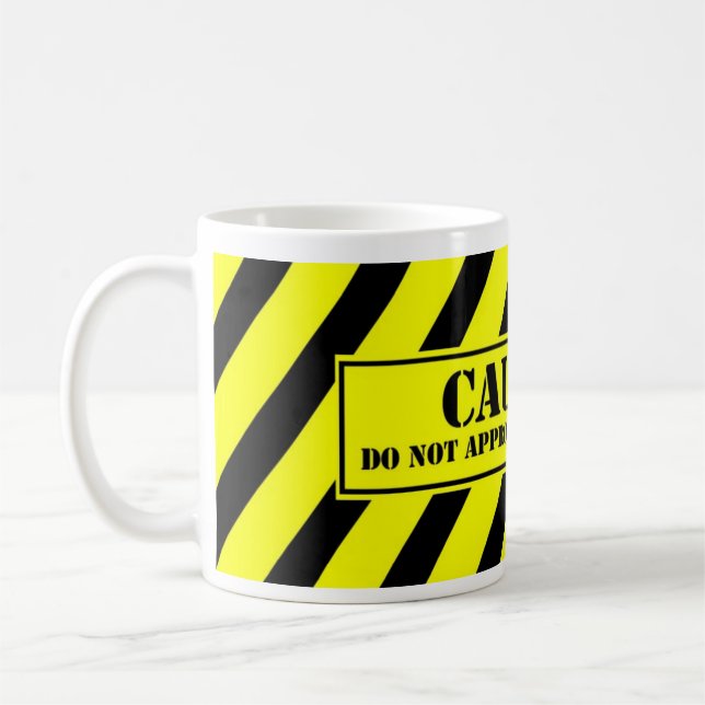 De Café caneca - não aproxime (Esquerda)