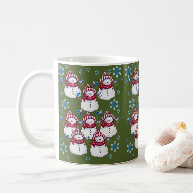 De Café Caneca Natal (Com Donut)