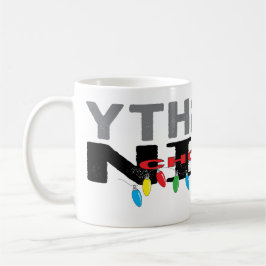 De Café Caneca Natal 11 oz. "Bela escolha malvada"