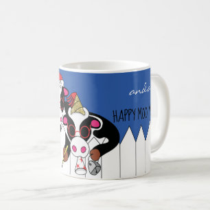 De Café Caneca Natal 11 oz. "Feliz Ano da Moo"
