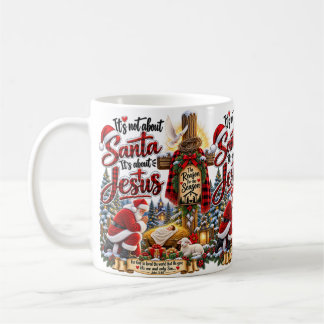 De Café Caneca Natal Papai Noel Jesus Feliz Natal