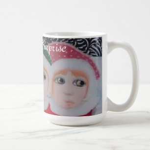 De Café Caneca Natal Surpresa crianças fofas