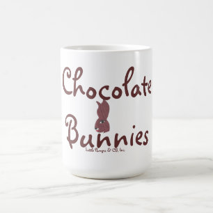 De Café Caneca natural dos coelhos do chocolate do vintage