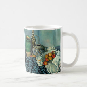 De Café Caneca Natureza-Morta com Maçãs