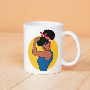 De Café Caneca Negra Forte