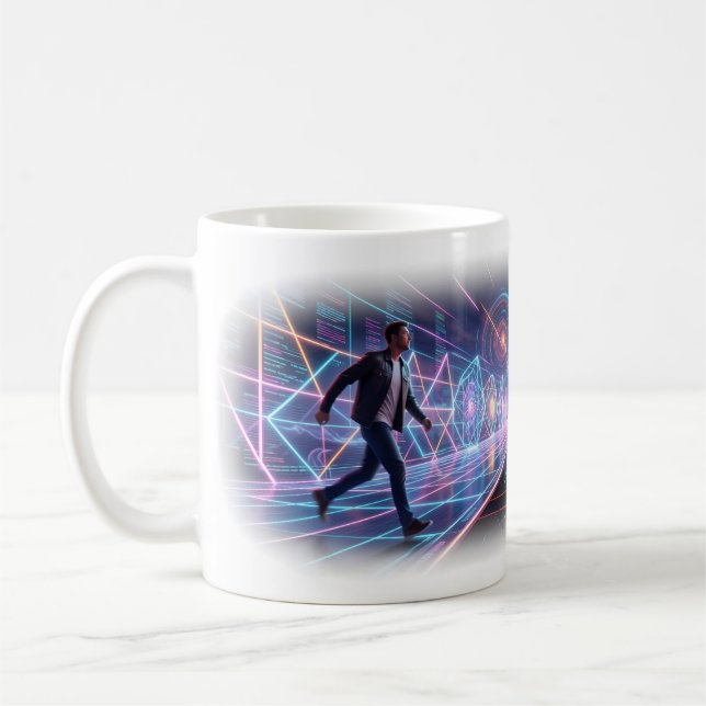 De Café Caneca Neon Future Dreamscape (Esquerda)