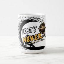 Caneca Never Lost Adventure