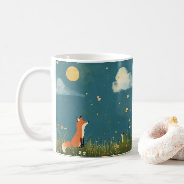 De Café Caneca Night Whispers – Floresta Sonhadora Kind_On (Com Donut)