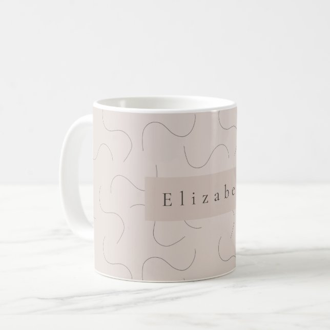 De Café Caneca Nome Moderno  (Frente Esquerda)