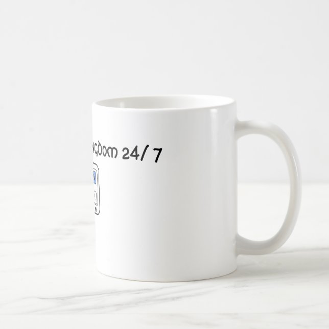 De Café Caneca nova 150z da ALEGRIA da criação (Direita)