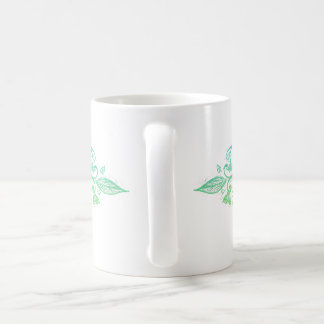 De Café Caneca Olhos Florais