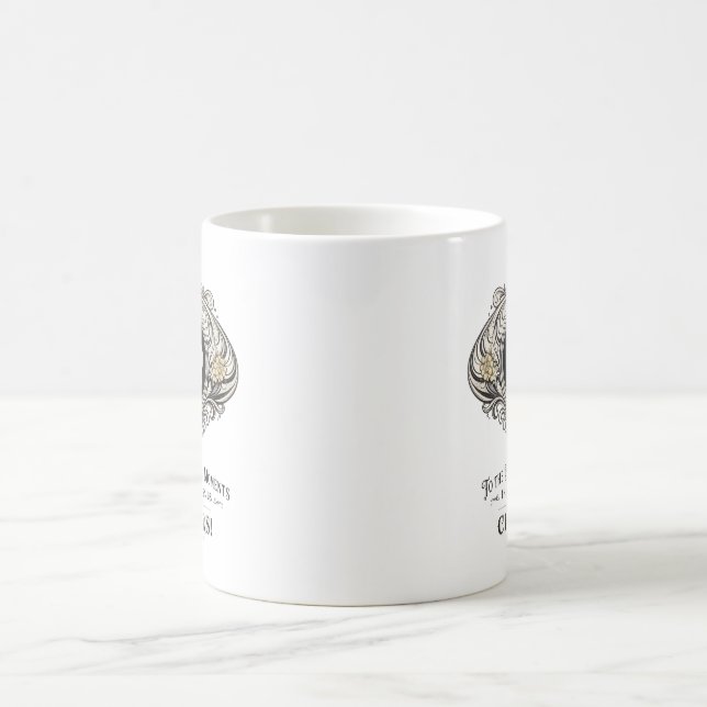 De Café caneca orchid cheers  (Centro)