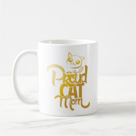 De Café Caneca orgulhosa da mamã do gato