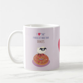 De Café Caneca Ovelha Fofa - Caneca do Amor - Ovelha com D