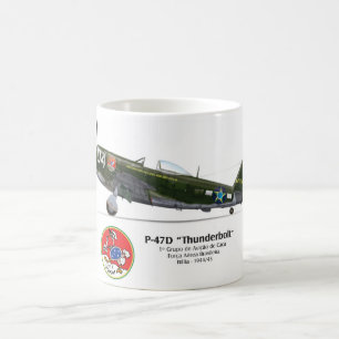 De Café Caneca P-47D Thunderbolt - Senta a Pua - FAB