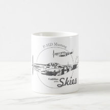 Caneca P-51D Mustang USAF WWII