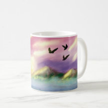 Caneca paisagem bonita
