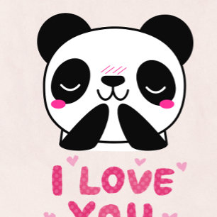 De Café caneca panda coração desenho