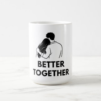 De Café Caneca para Casal Minimal Melhor Juntos