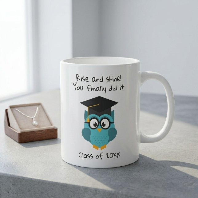 De Café Caneca para graduados Acorde e brilhe Você finalme (Criador carregado)