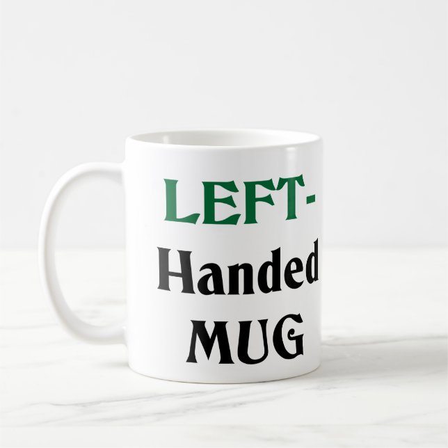 De Café Caneca para Mão Esquerda / Caneca para Mão Direita (Esquerda)