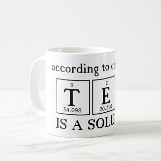 De Café Caneca para o professor da química