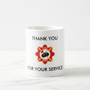 DE CAFÉ CANECA PARA SAPADORES-BOMBEIROS OU NO TREINAMENTO