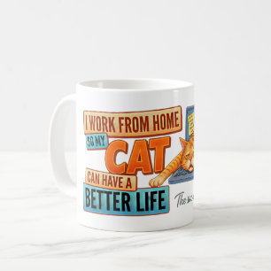 De Café Caneca para Trabalho em Casa - Presente Divertido