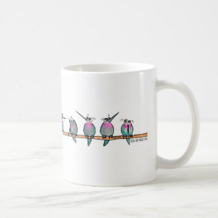 De Café Caneca paranóide do colibri