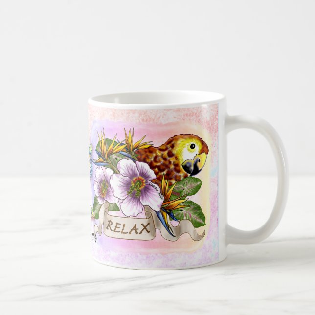 De Café Caneca Parrot Relax (Direita)
