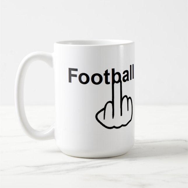 De Café Caneca Pássaro Virando Futebol Americano Revirando (Esquerda)