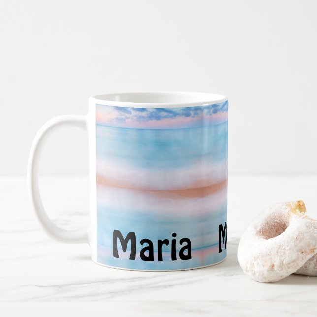 De Café Caneca Pastel (Com Donut)