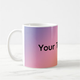 De Café Caneca Pastel Arco-íris