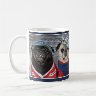 De Café Caneca patriótica do Pug
