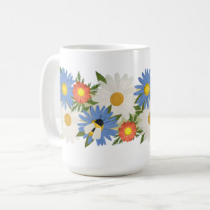 De Café Caneca Pause Tiles 15oz Abelha – Edição Canhota