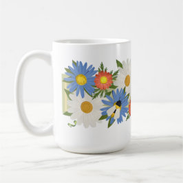 De Café Caneca Pause Tiles 15oz Abelha – Edição Canhota