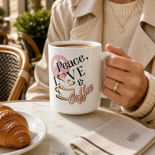 De Café Caneca "Paz, Amor & Café"