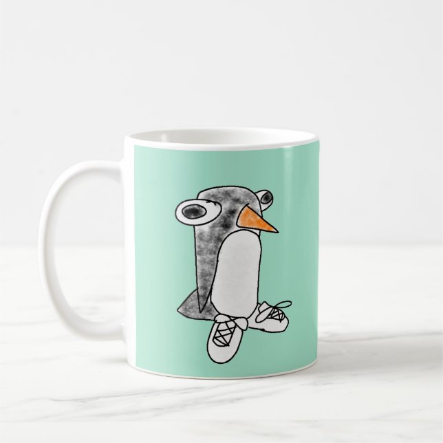 De Café Caneca Percy Penguin "Brain.exe Não Respondendo" (Esquerda)