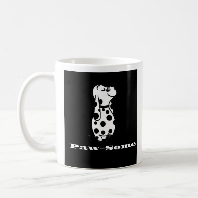 De Café Caneca Perfeita para Pata-Cachorro (Esquerda)