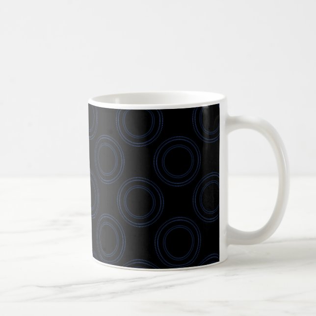 De Café Caneca Perfeitamente Luxuosa, Azul (Direita)