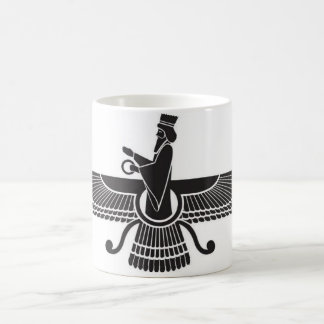 De Café Caneca persa Irã do Zoroastrian