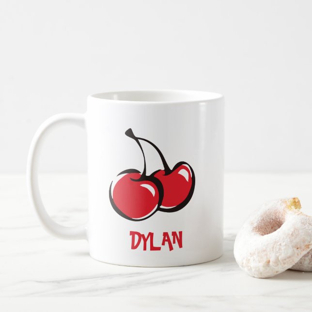 De Café Caneca Personalizada (Com Donut)