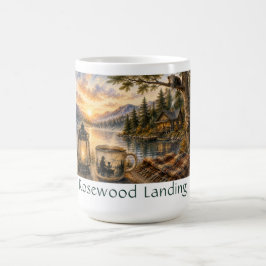 De Café Caneca Personalizada à Beira do Lago