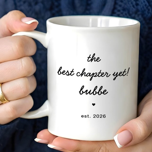 De Café Caneca Personalizada Bubbe Melhor Capítulo Até Ago (Criador carregado)