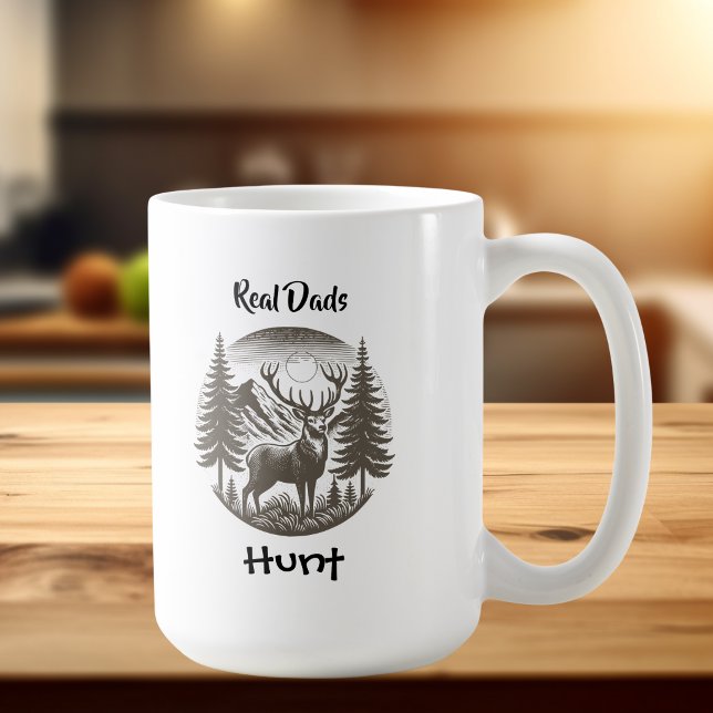 De Café Caneca Personalizada Caça do Papai (Customize wording)