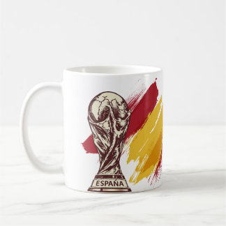 De Café Caneca Personalizada Campeões Mundiais Espanha