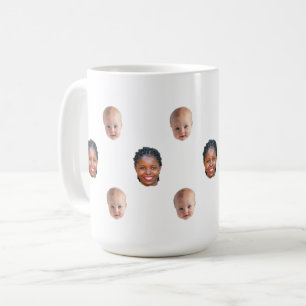 De Café Caneca Personalizada Cara Família Fofa 2 Fotos