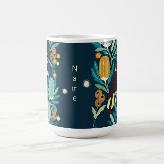 De Café Caneca Personalizada com Cacatua Negra Australiana