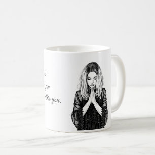 De Café Caneca Personalizada com Citação Inspiradora