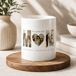 De Café Caneca Personalizada com Foto da Moda NÓS AMAMOS V